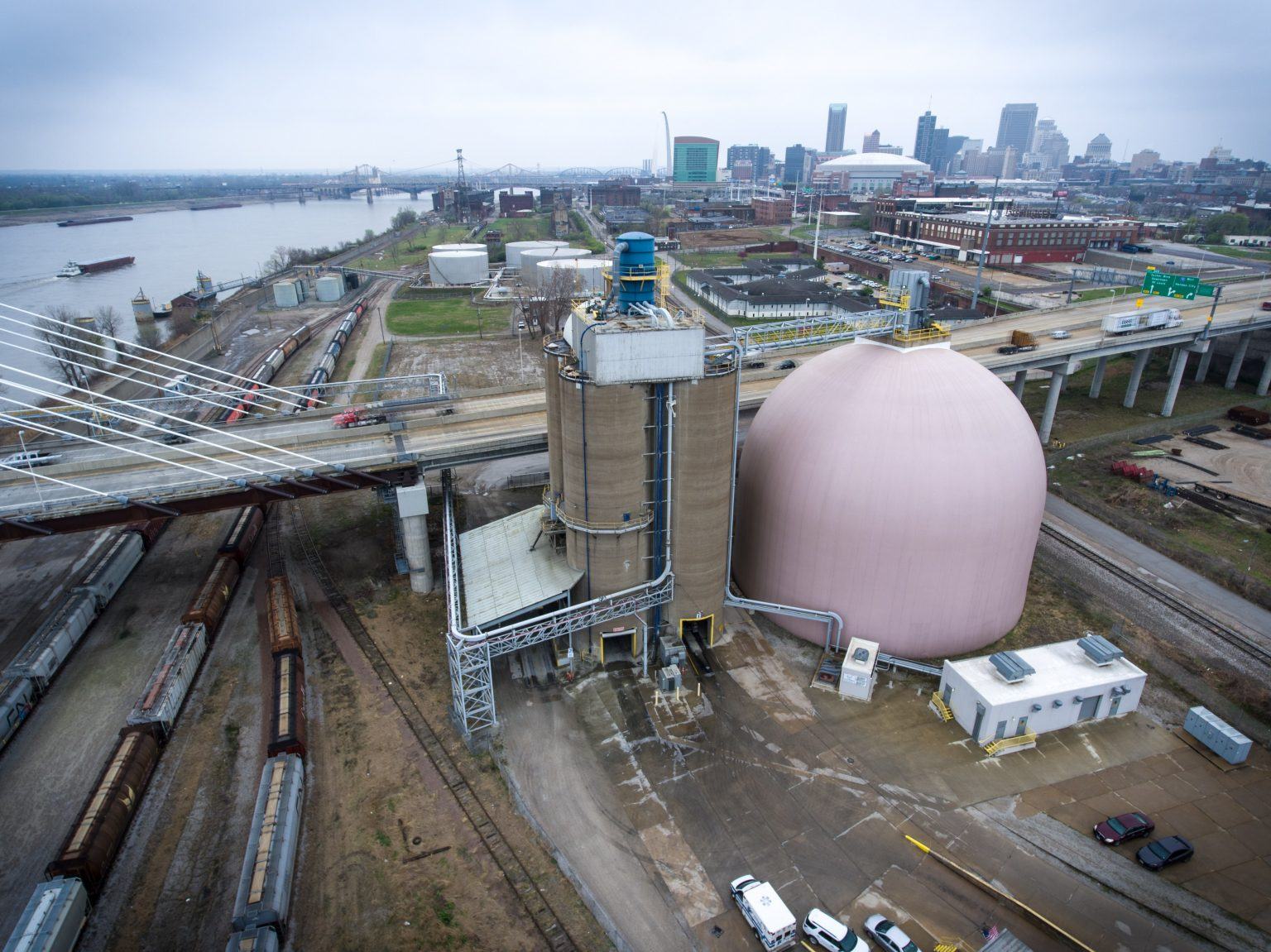 Continental Cement Company Cement bulk storage United States Dome