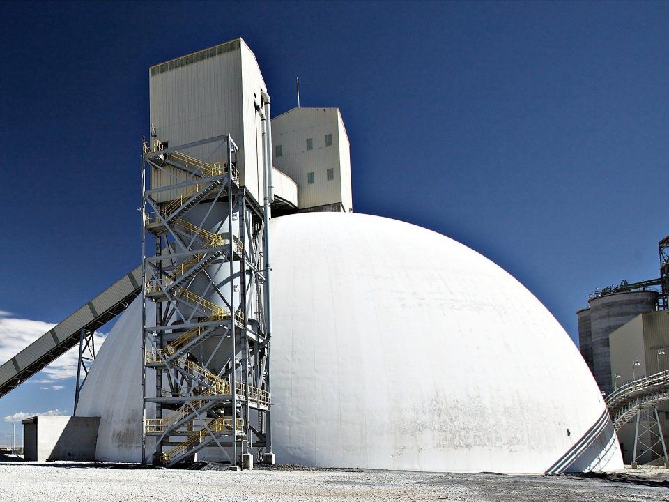 GCC Cement Plant Clinker Bulk Storage United States Dome Technology