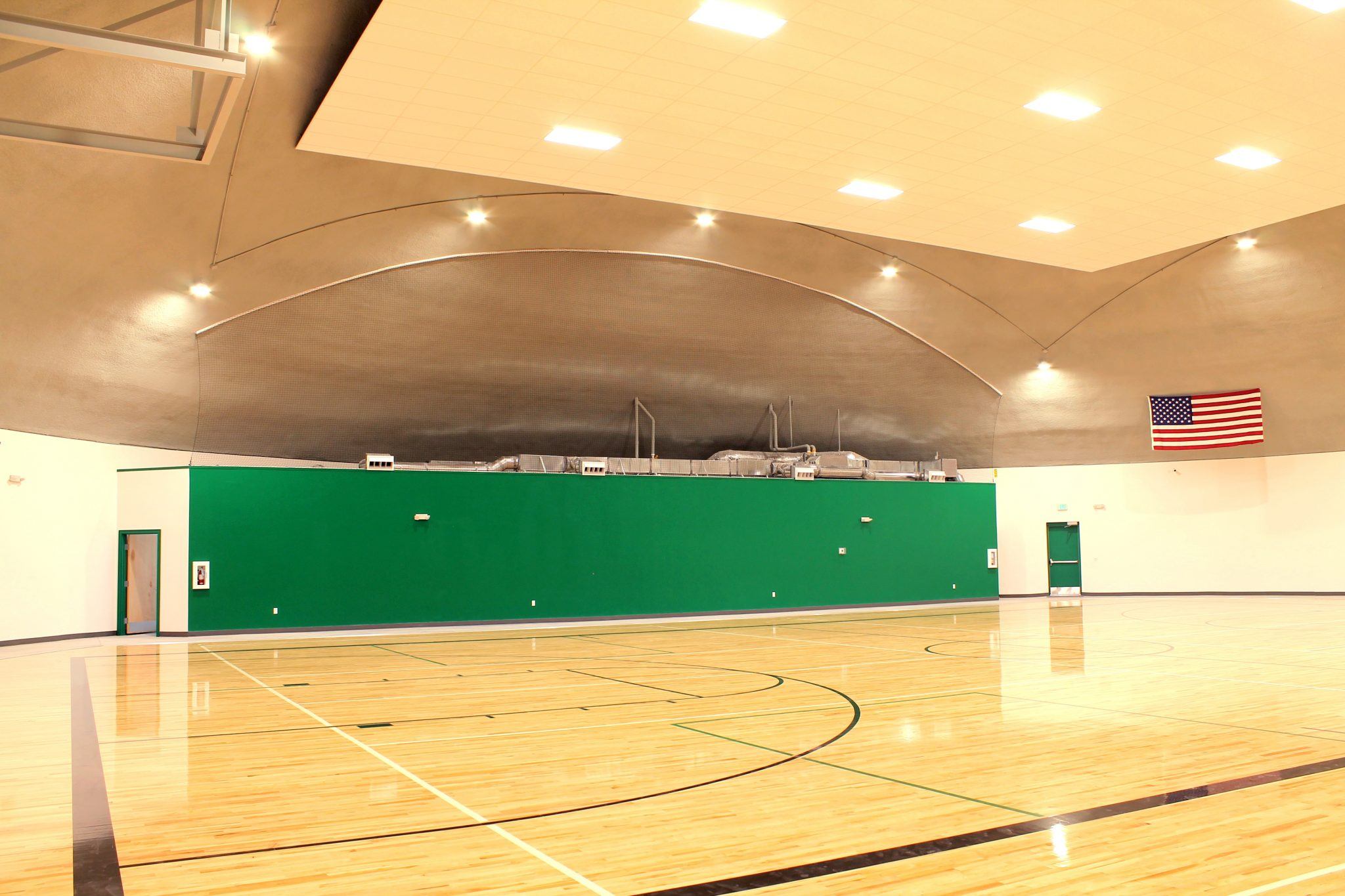 Hansen School District Gymnasium Hansen, Idaho, USA Dome Technology