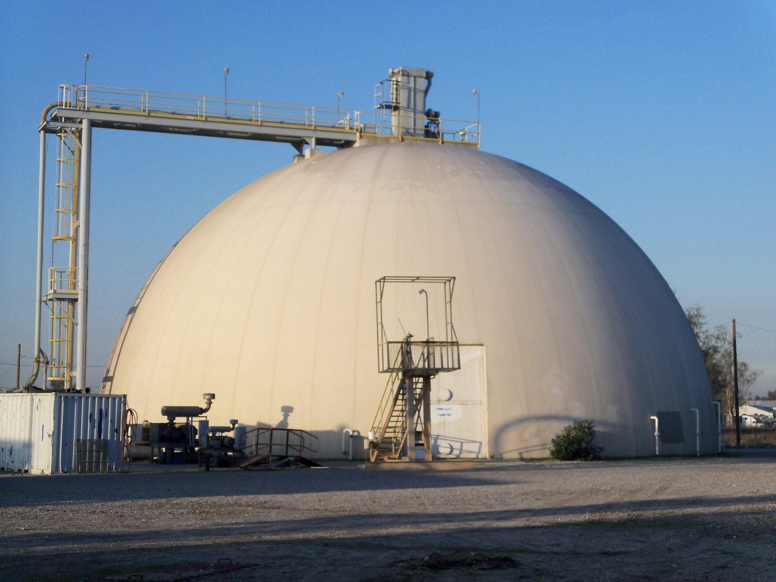 Agrium Advanced Technologies Almacenamiento a granel de fertilizantes Estados Unidos Dome