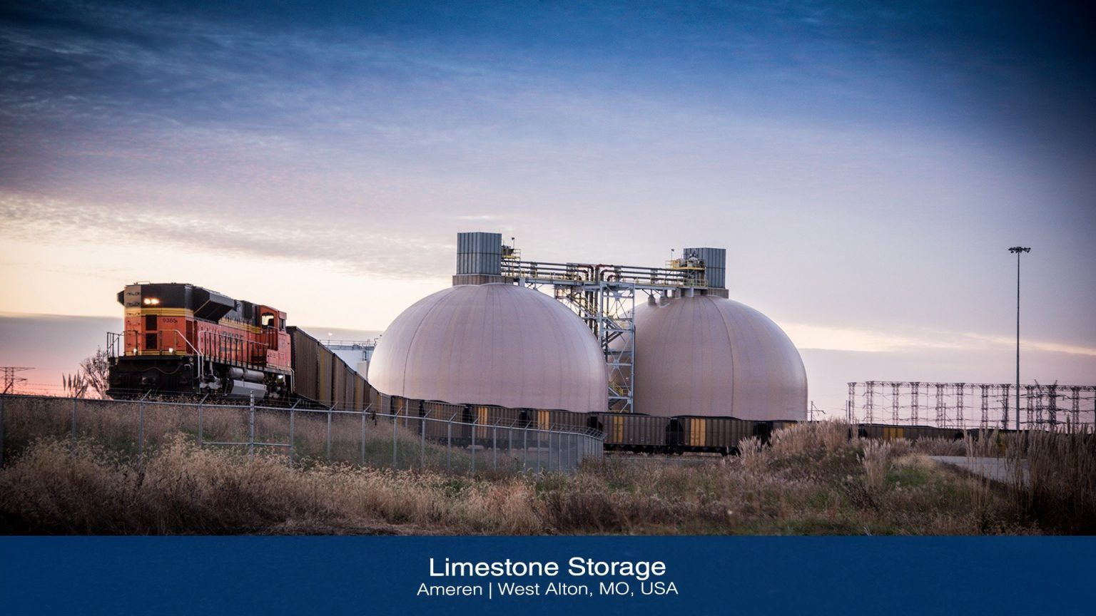 Ameren UE Sioux Power Plant Limestone Bulk Storage
