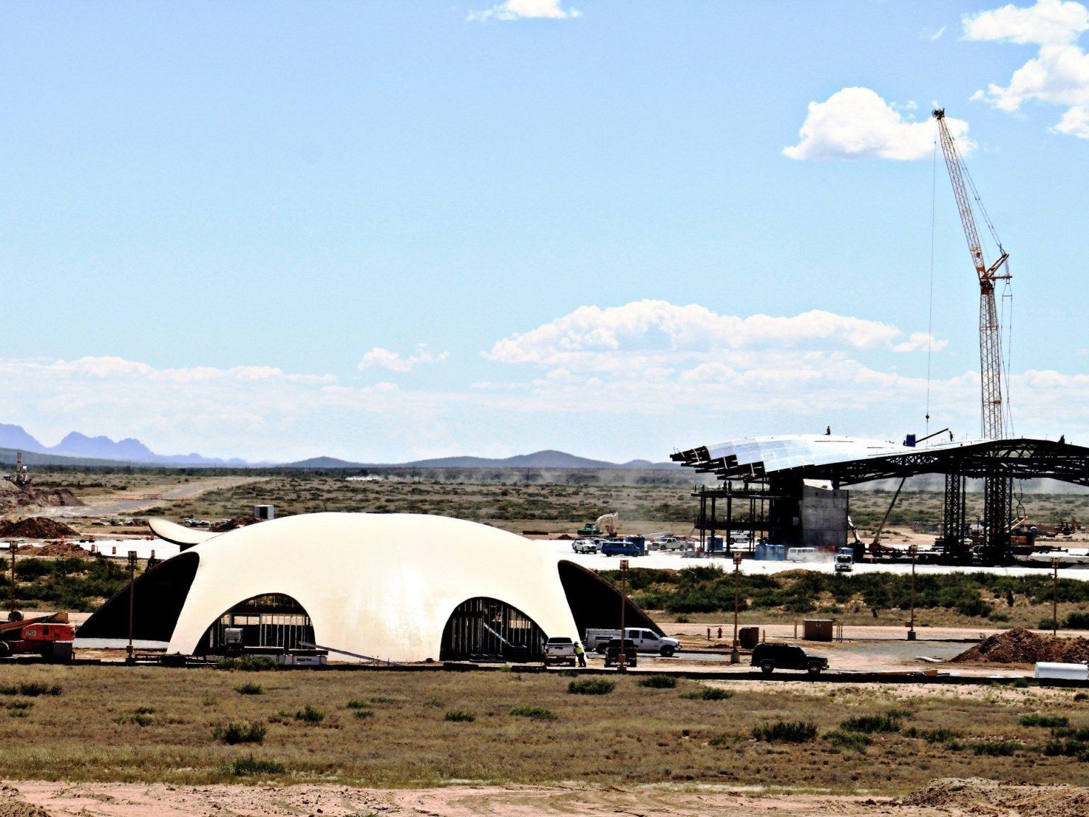 Spaceport America Facility Operations Center United States Dome